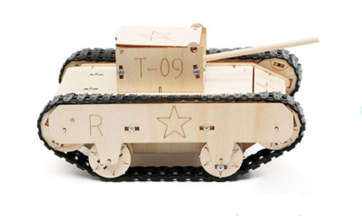 รถถังควบคุมด้วยรีโมทไร้สาย 4 ทิศทาง