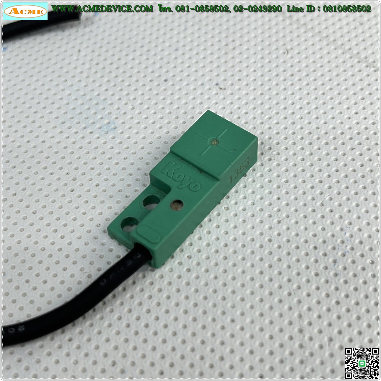 Proximity Koyo รุ่น APS4-12U-E, ระยะ 4mm, 3Wires, NPN, Unshielded, Inductive