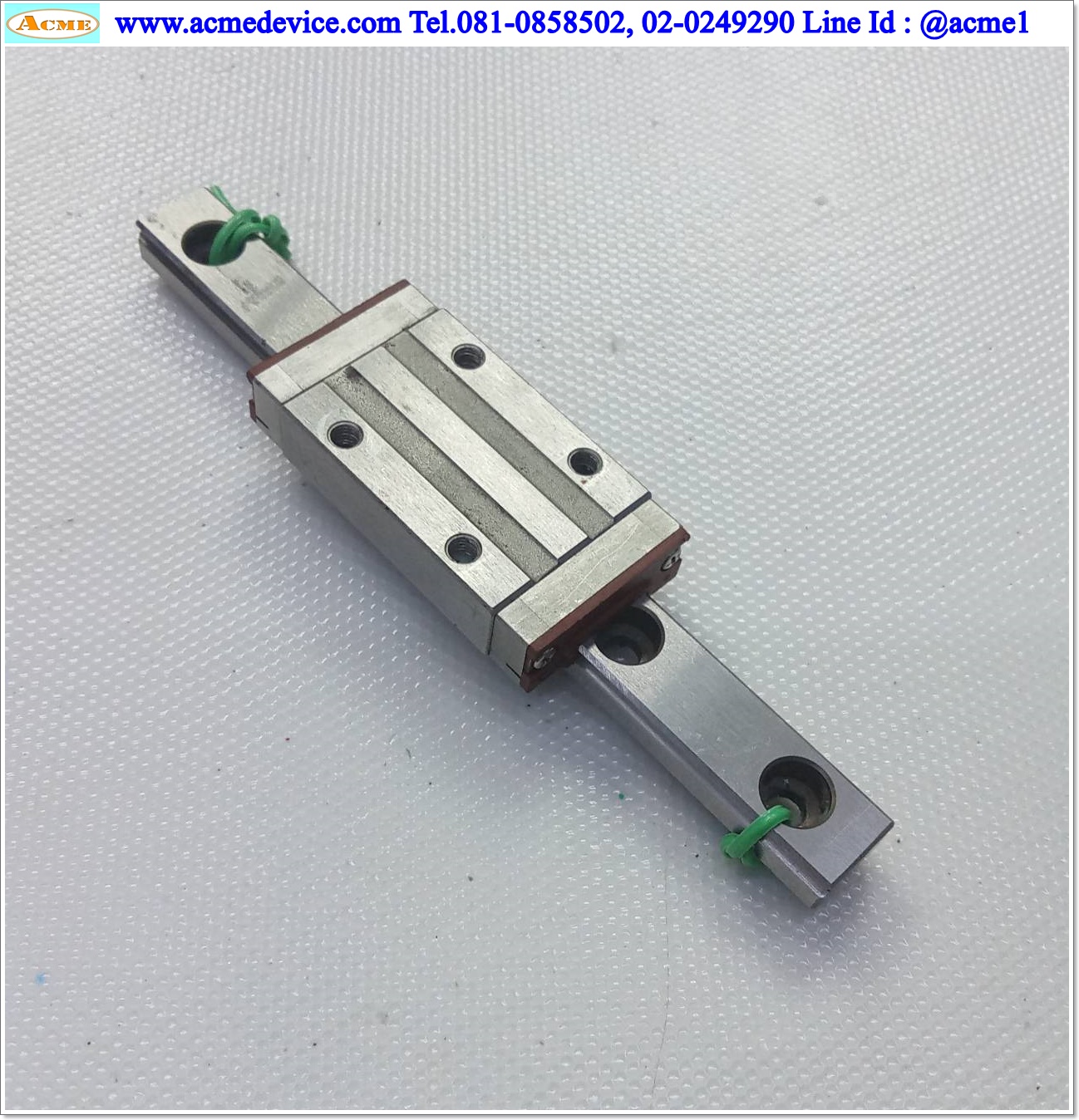 Linear Block and Rail รุ่น SSELBT10, ขนาด 9 mm.x 95 mm.