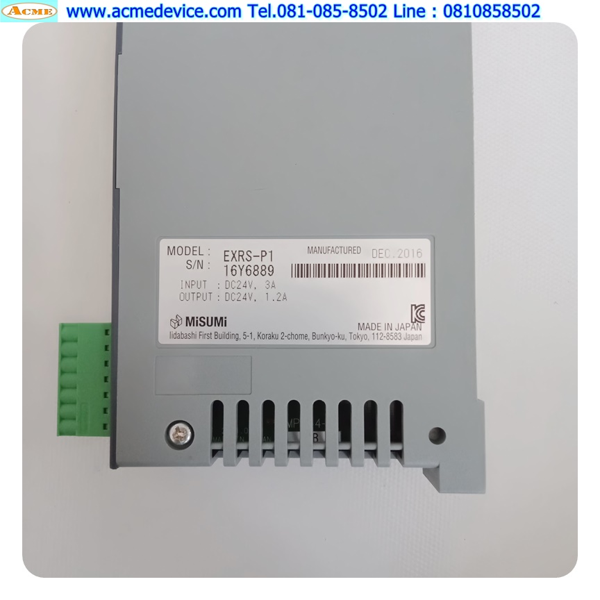 Servo Drive Misumi รุ่น EXRS-P1, 24Vdc, 1.2A