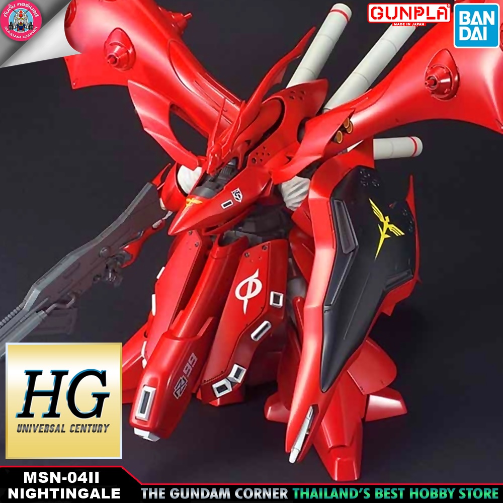 BANDAI HG NIGHTINGALE โมเดล กันดั้ม กันพลา PS TOYLAND HGUC