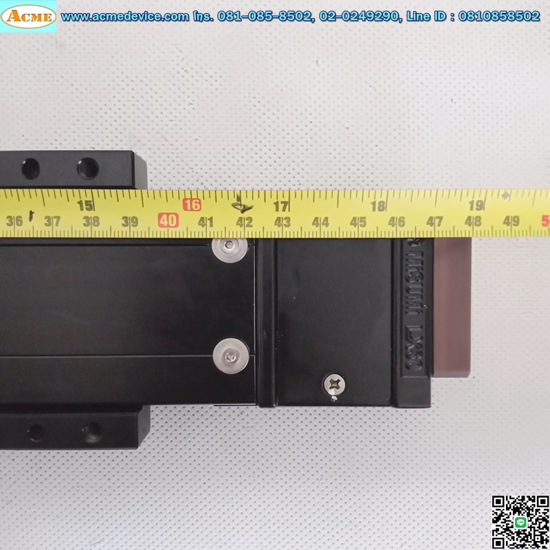 แกนสําเร็จรูป Ball Screw Misumi รุ่น LX30, ขนาด 80 mm x 480 mm, Stroke 220 mm, Pit 10