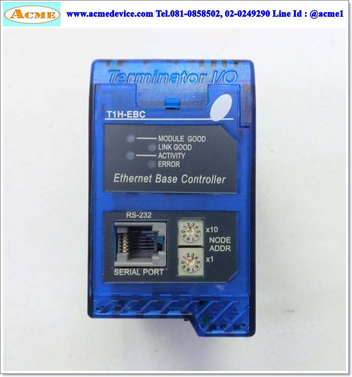 PLC Terminator I/O รุ่น T1H-EBC, Ethernet Base Controller