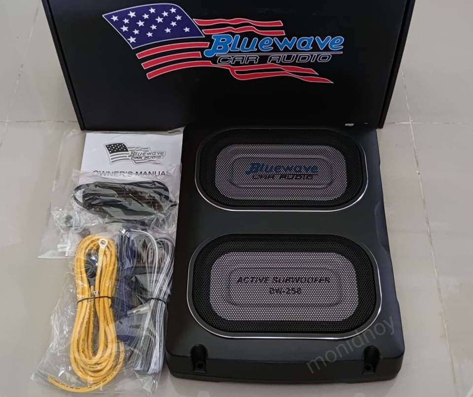 ซับบ๊อค Bluewave BW-258 400W ดอกซับคู่ 9" 2ดอก สินค้าคุณภาพสูง เสียงดี