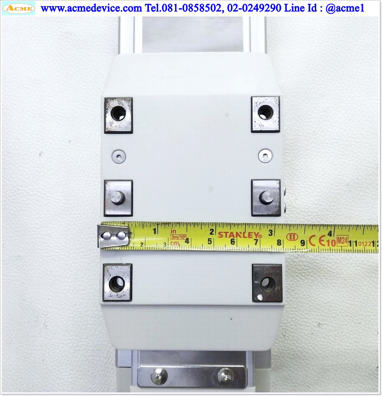แกนสำเร็จรูป Ball Screw Toyo รุ่น GTH8-L20-550-K , ขนาด 80 x 810 mm., แกนโต 15 mm, Stroke 550 mm., Pit 20 mm.