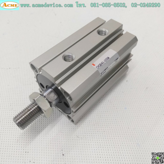 Air Cylinder SMC รุ่น CHQB40-20DM, bore 40 mm., stroke 20 mm. (กระบอกเหลี่ยม)