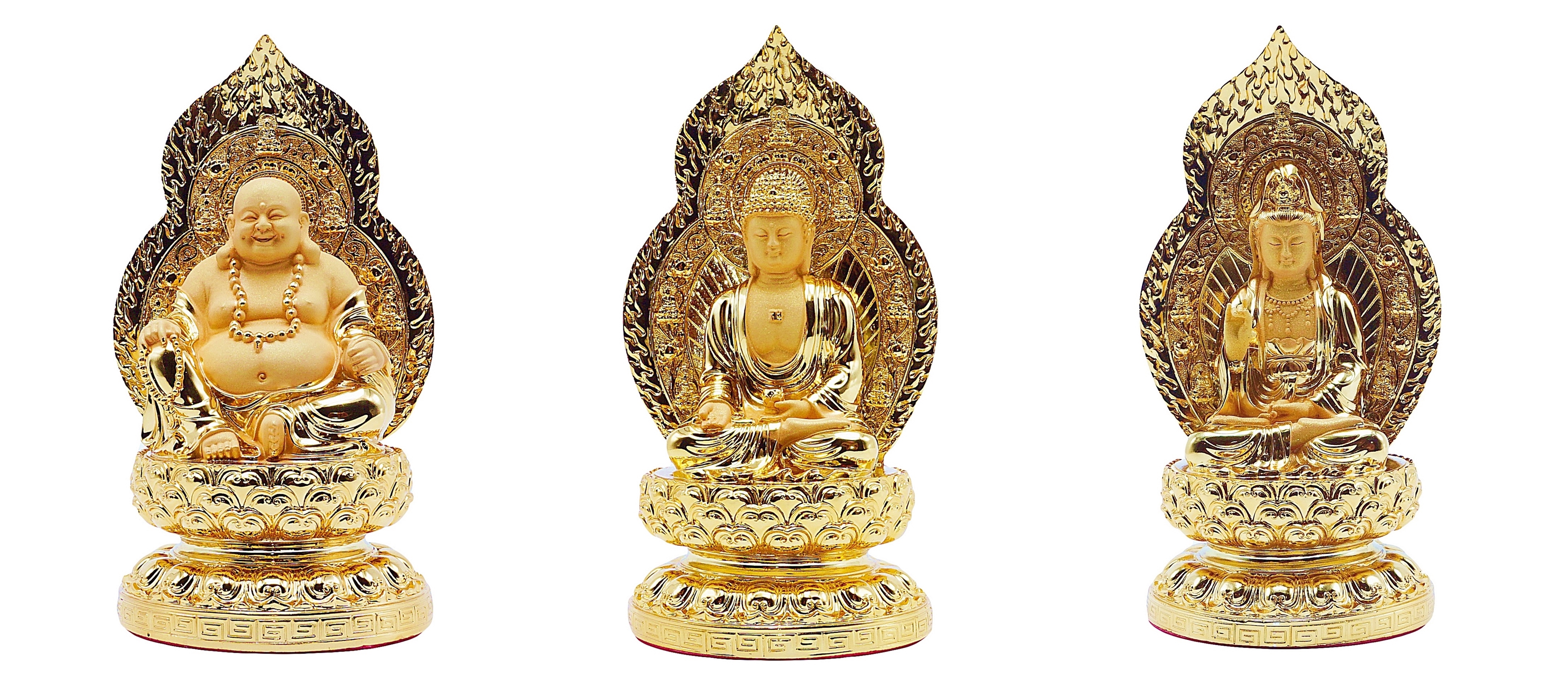 3 มงคล พระสังกัจจายน์ พระยูไล พระโพธิสัตว์กวนอิม