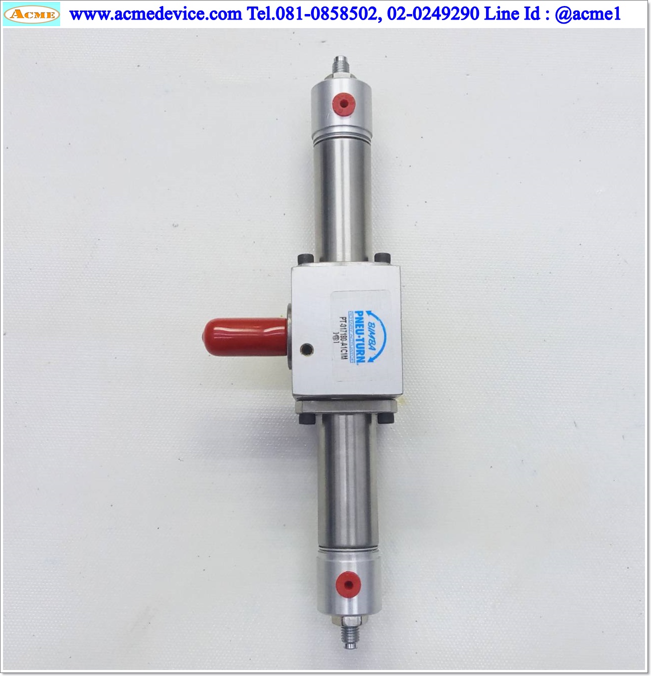 Rotary Actuator Bimba รุ่น PT-017180-A1C1M, Bore 3/4", 180 องศา