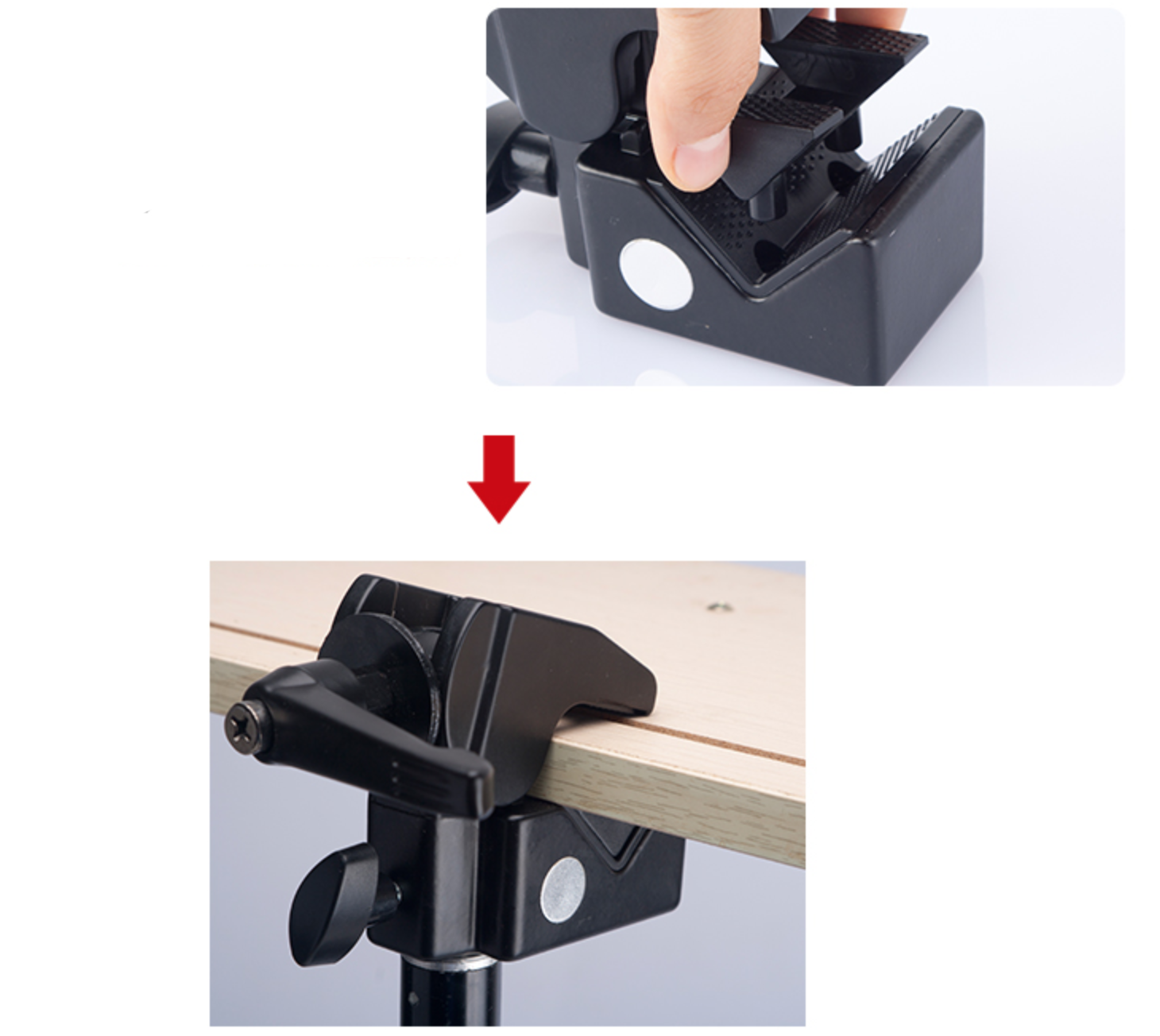 แขนถ่ายภาพสำหรับถ่ายมุม Top View สำหรับกล้อง มือถือ ไฟLED (ก่อนสั่งซื้อ โปรดอ่านในรายละเอียดสินค้า)