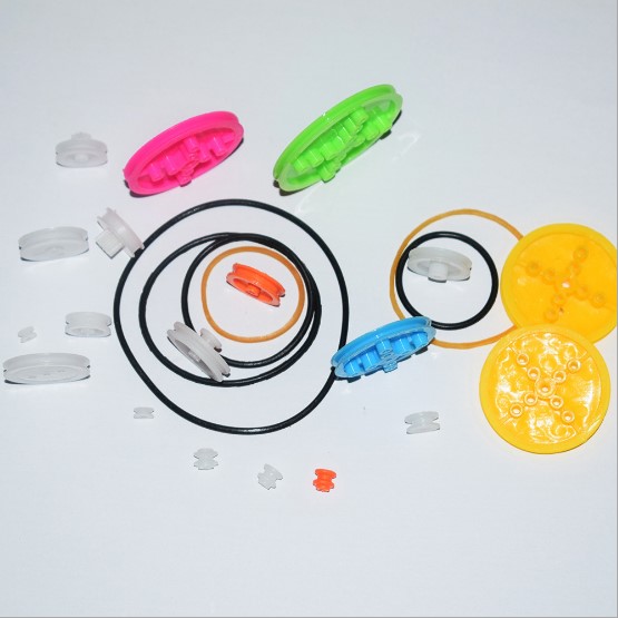 ชุดพุลเลย์ 19 ชิ้นพร้อมสายพาน