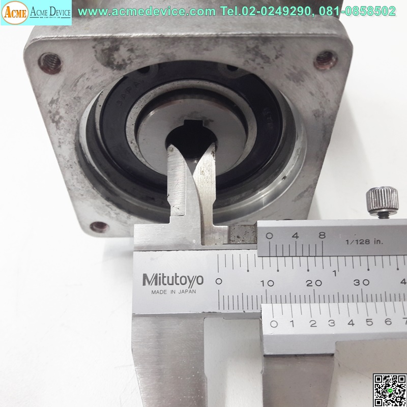 Gear Head Nidec Shimpo รุ่น VRKF-S9C-200-M5, Ratio 9:1,(เพลาเข้า 11 mm., ออก 19 mm.) for 200w