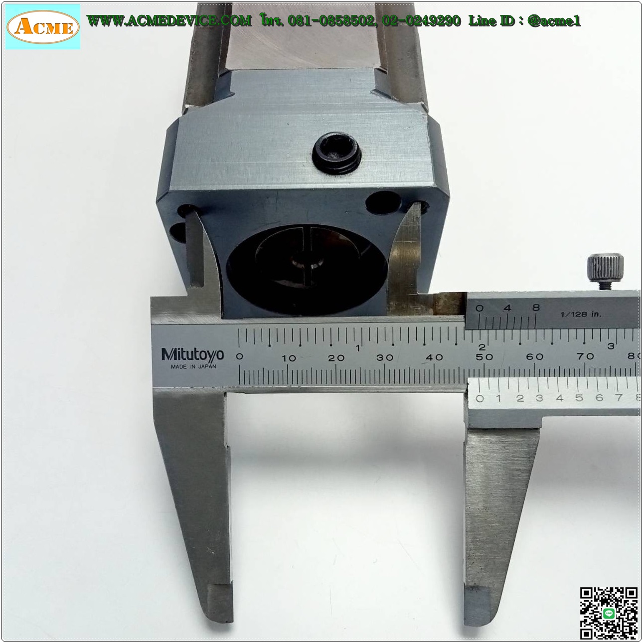 Gear Head Bayside รุ่น PS60-030, Ratio 30:1 (เพลาเข้า 6.3 mm., ออก 16 mm.), for Stepping □ 57x57 ∅ 38