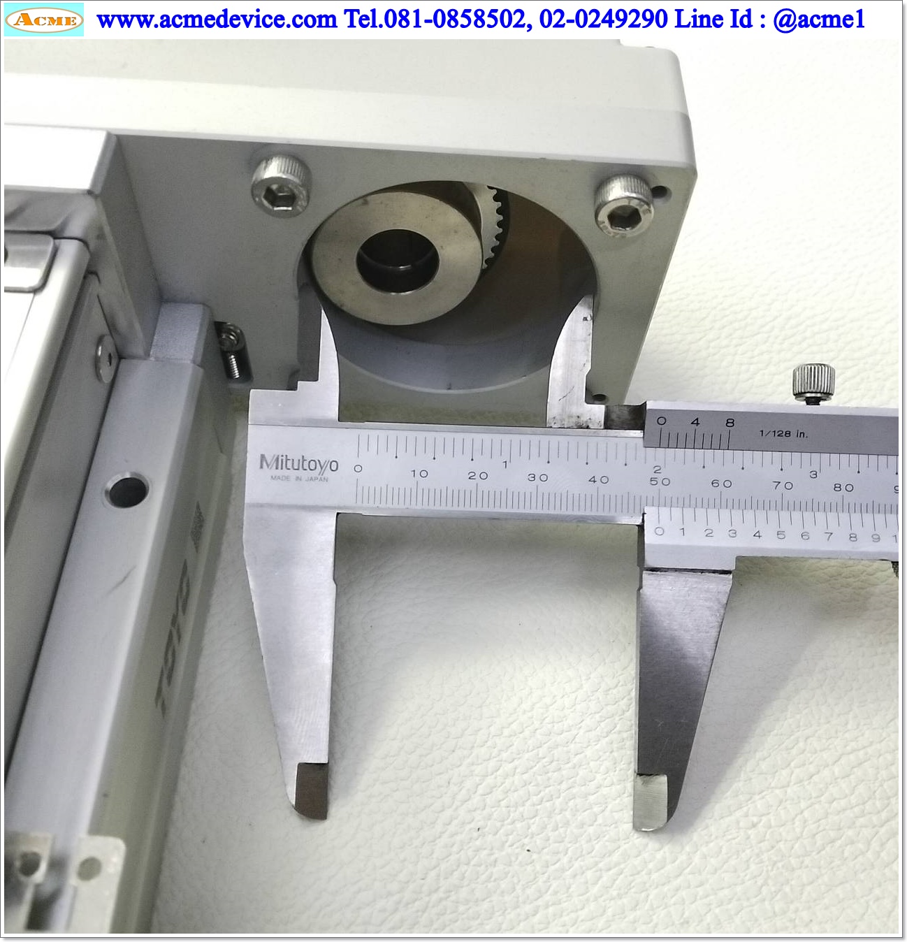 แกนสำเร็จรูป Ball Screw Toyo รุ่น GTH8-L20-500-K, ขนาด 80 x 760 mm., แกนโต 15 mm, Stroke 500 mm., Pit 20 mm. (R)