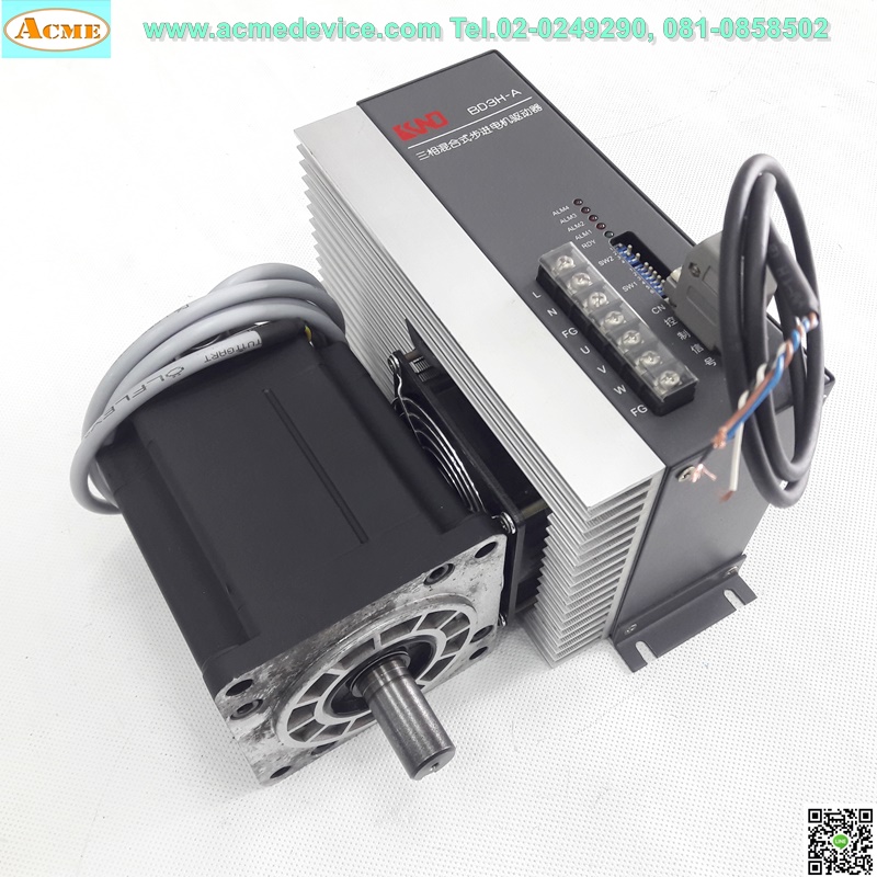 Stepping Driver Set KND รุ่น BD3H-A, 6.8A & Motor FHB31115,12Nm., 3 Phase, 3.5A, 220V