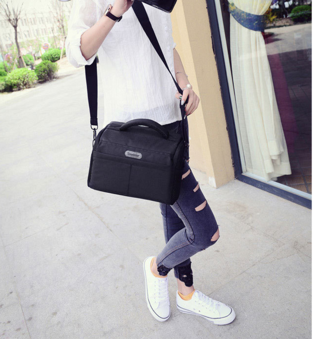 กระเป๋ากล้องยี่ห้อ Soudelor รุ่น D5002 สำหรับกล้องมิลเลอเลส DSLR ทุกรุ่น