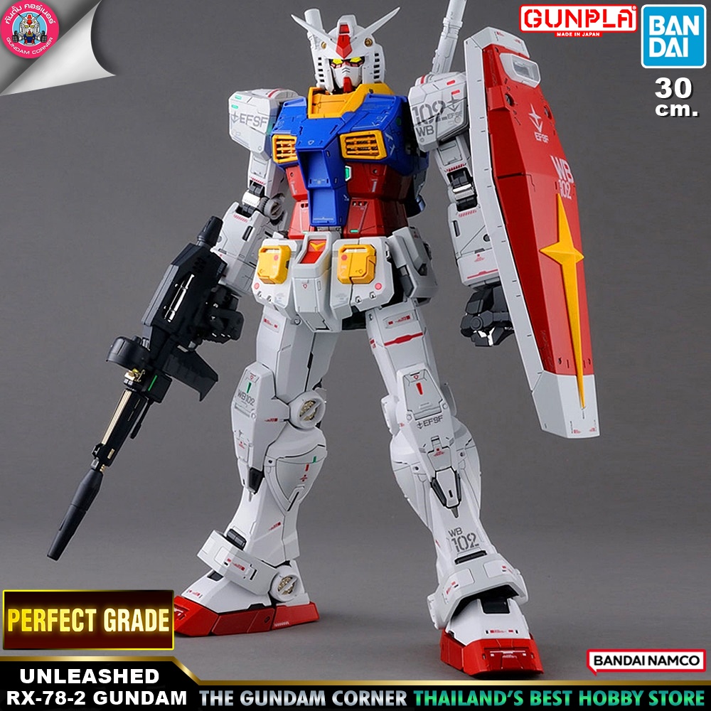 BANDAI PG UNLEASHED RX-78-2 GUNDAM โมเดล กันดั้ม กันพลา PS TOYLAND