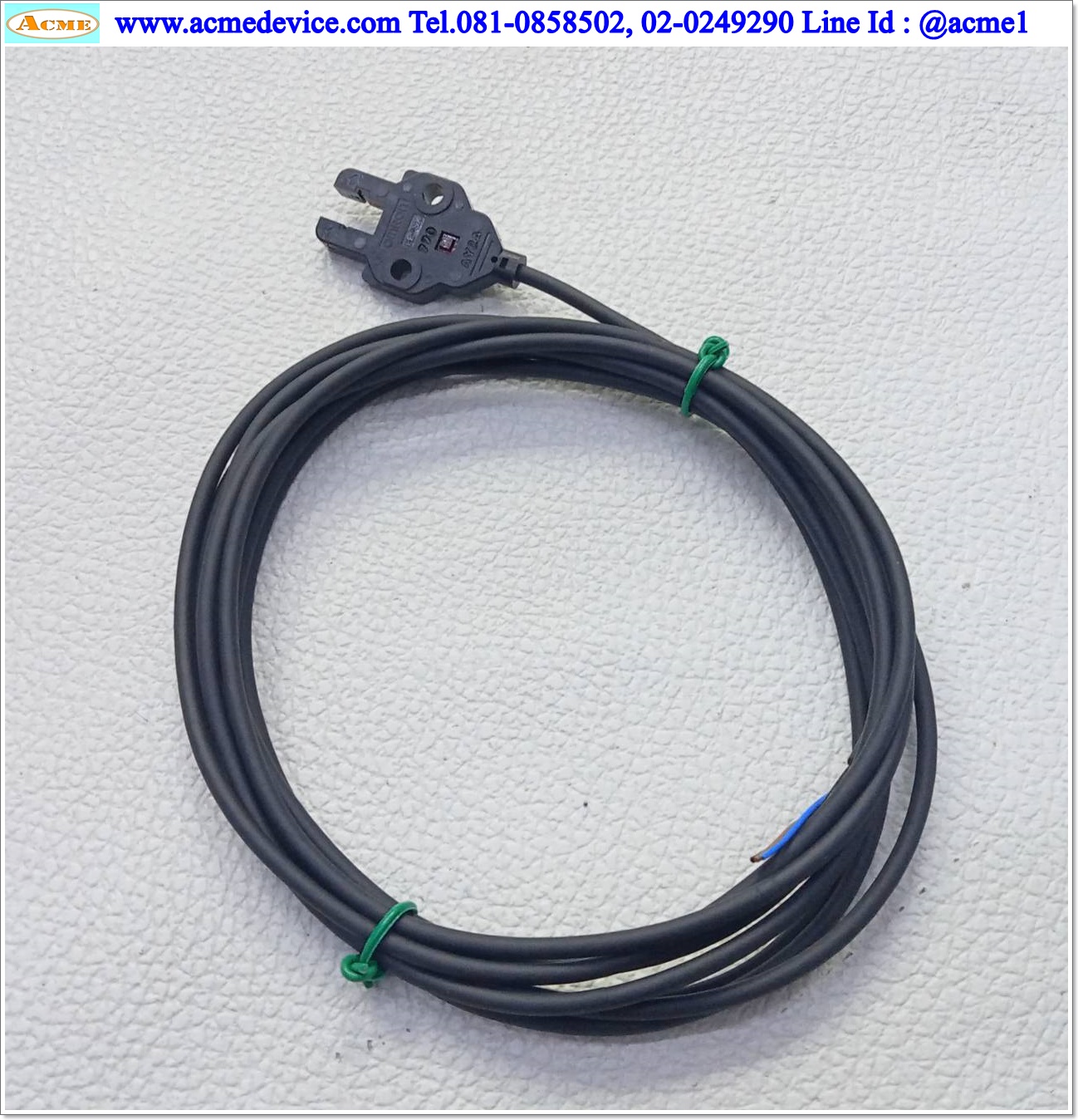Photoelectric Omron รุ่น EE-SX770, NPN, NO, Dark-ON