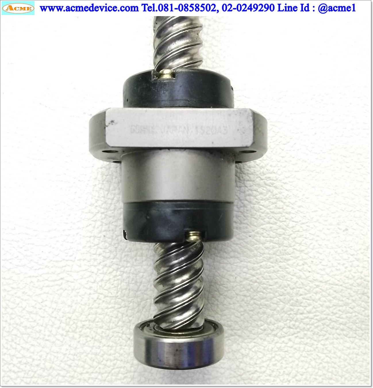 Ball Screw NSK รุ่น 1520A3, ขนาดเพลา 15 mm. x 600 mm., Stroke 500 mm., Pit 20 mm.