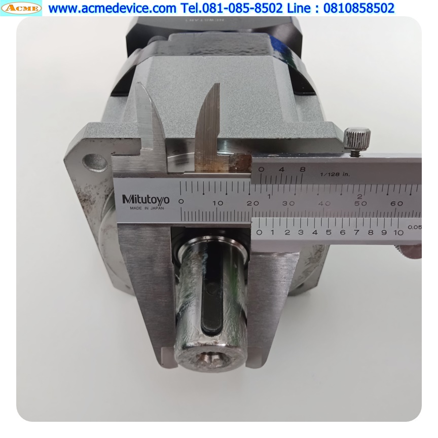 Gear Head Newstart รุ่น AB090L1-010-P2-S2, Ratio 10:1 (เพลาเข้า 19 mm. ออก 22 mm.), for 750w (A)