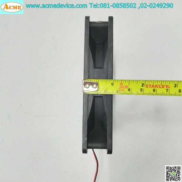 พัดลม Sable, 12V, 0.16A, ขนาด 4.7"