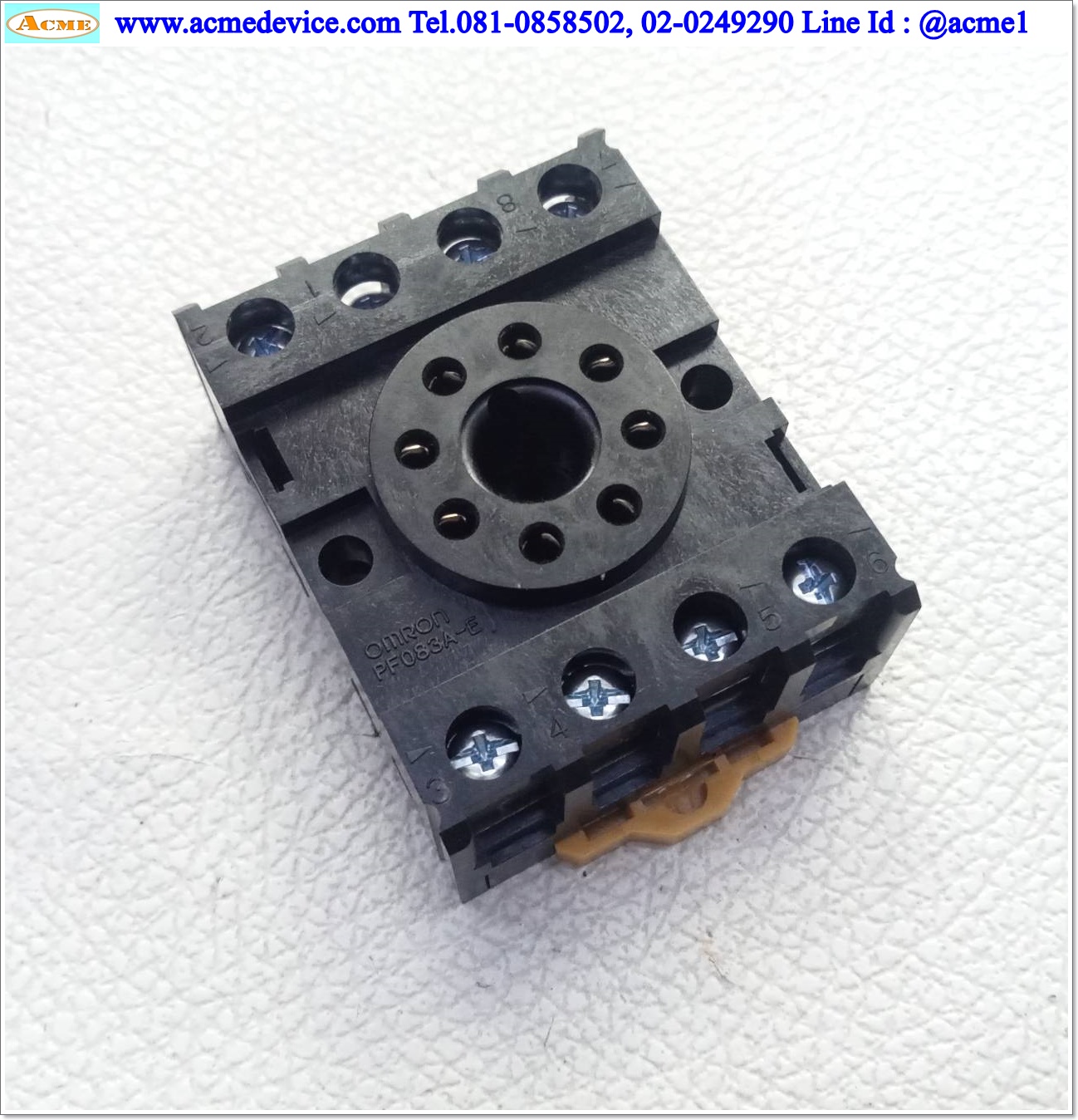 Socket Omron รุ่น PF083A-E, 8 Pin