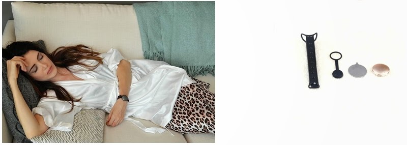 นาฬิกา Misfit Fitness แท้ พร้อมจอ Sleep Monitor รัดข้อมือเพื่อสุขภาพ Android/iOS (สีดำ)