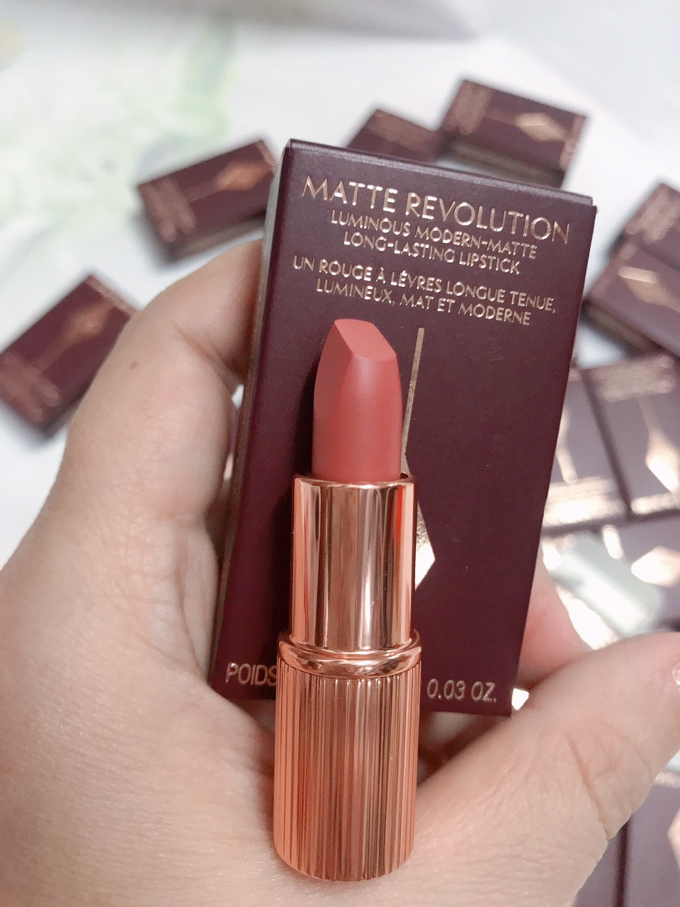 ลิปชาร์ลอต ทิวเบอรี่ Charlotte Tilbury Iconic Mini Lip #Pillow Talk 1.1g