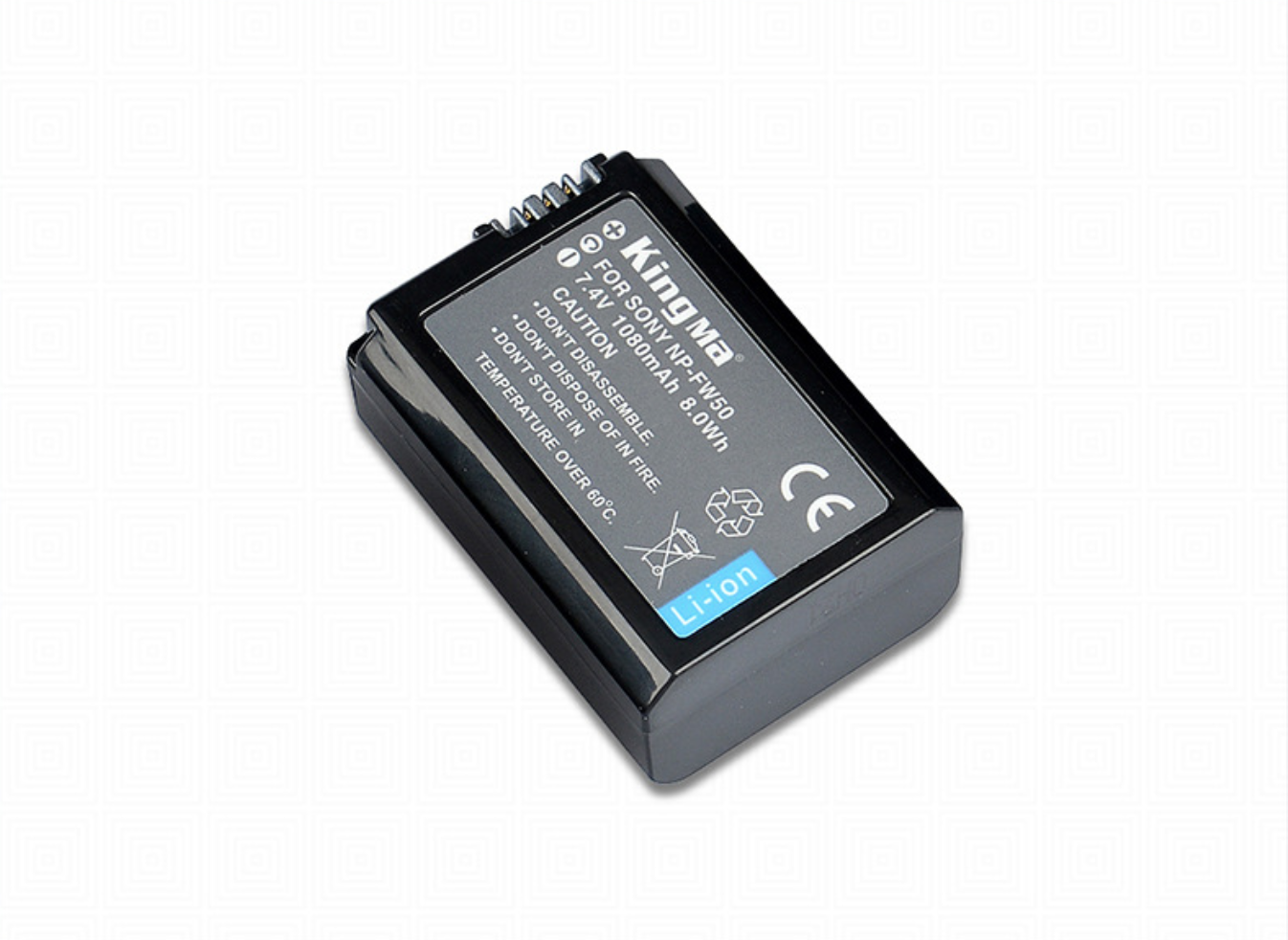 แบตเตอรี่ยี่ห้อKINGMA NP-FW50 สำหรับกล้องSony รุ่น A5000,A5100 A6000