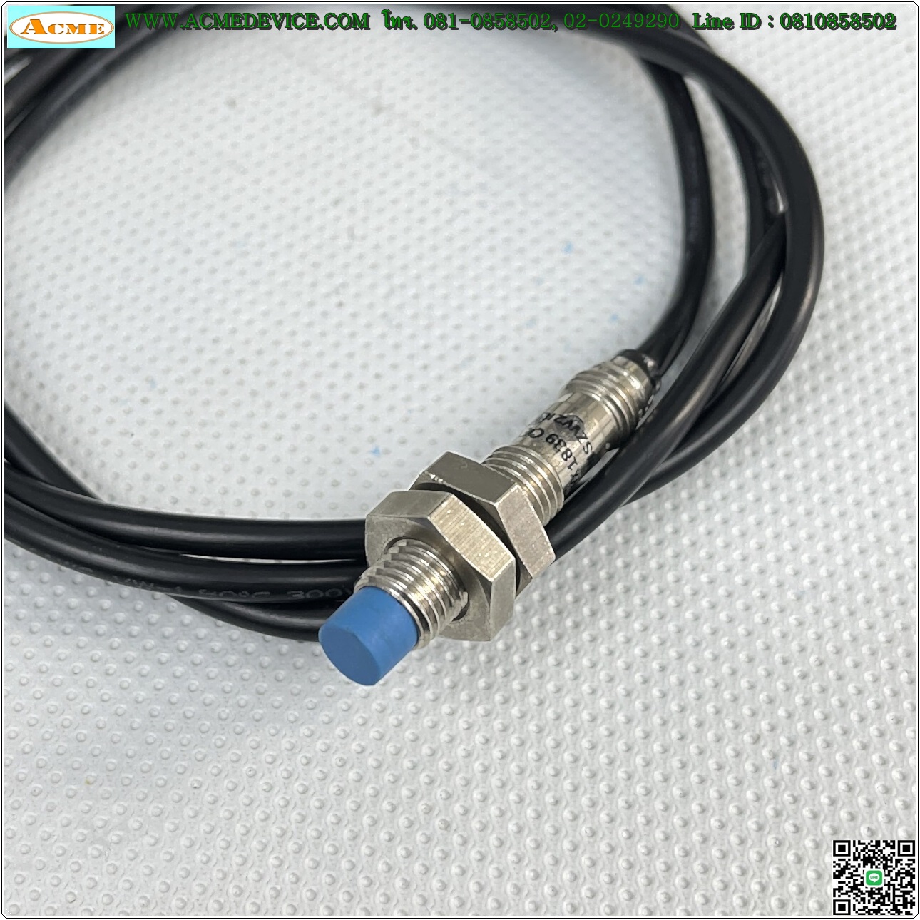 Proximity Sick รุ่น IME08-04NNSZW2K, M8 ระยะ 4mm, NPN, NO,3Wire, Unshielded, Inductive