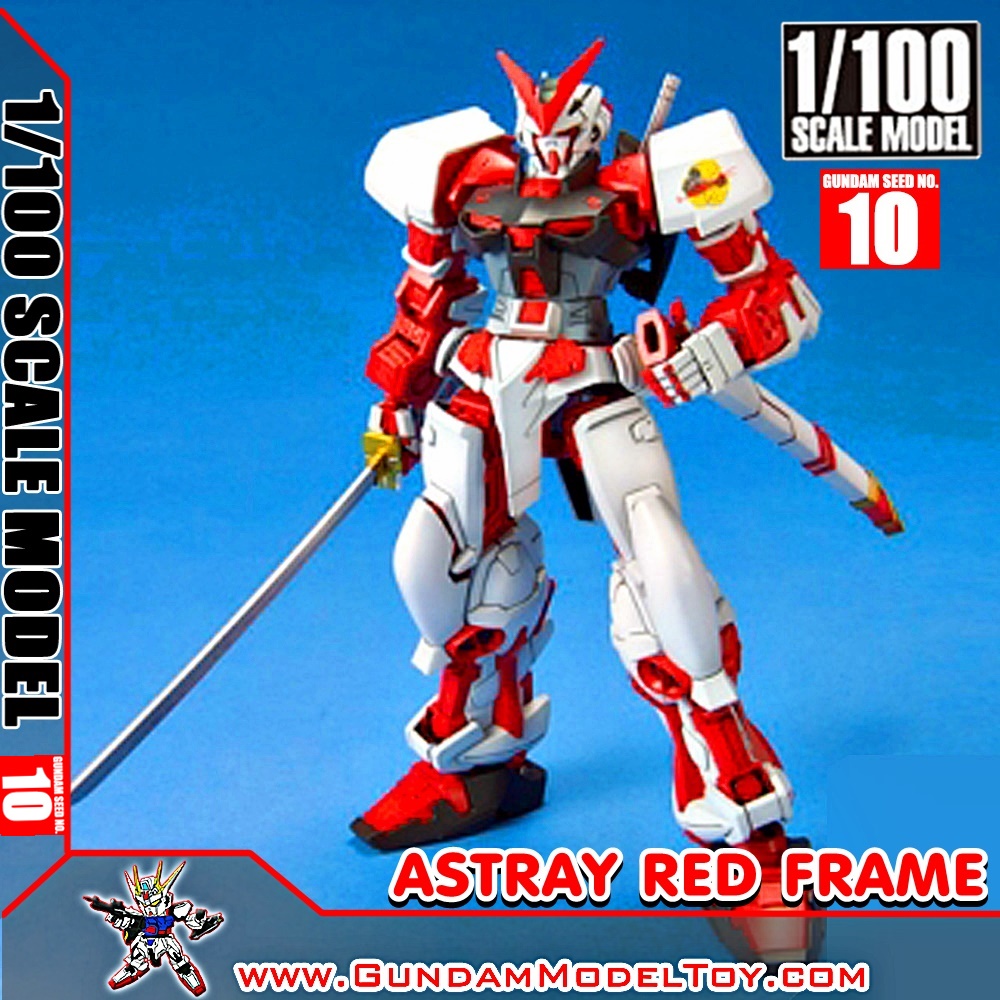 1/100 SCALE MODEL GUNDAM ASTRAY RED FRAME กันดั้ม แอสเทรย์ เรดเฟรม
