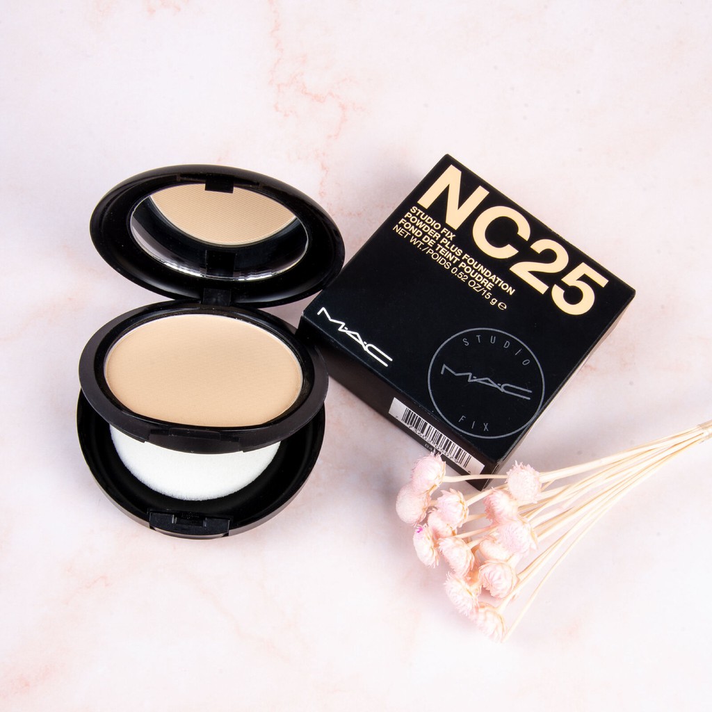 แป้งแมค MAC Studio Fix Powder plus Foundation สีNC25