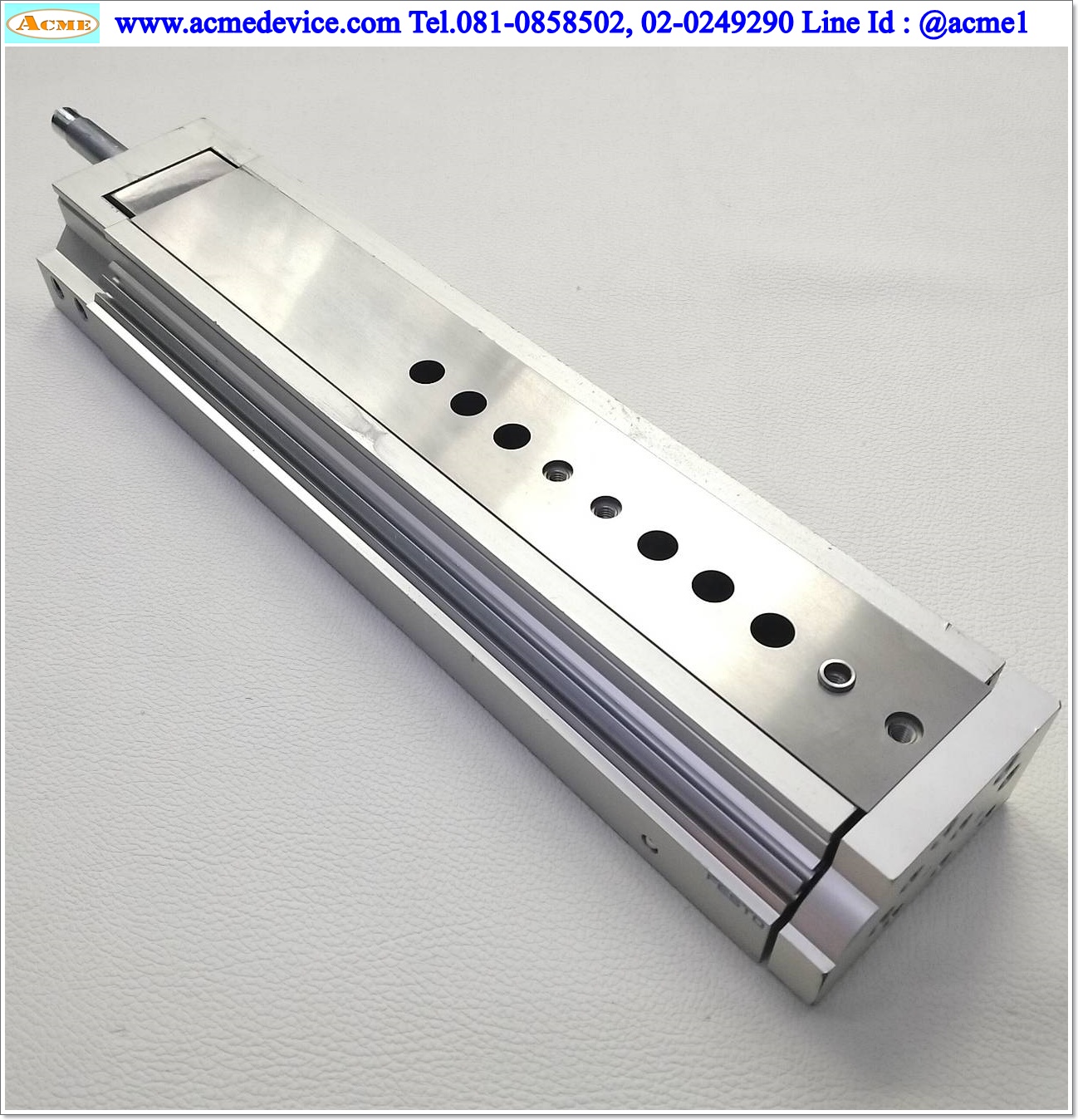 Air Cylinder Festo รุ่น DGSL-20-200, Bore 20 mm, Stroke 200 mm.
