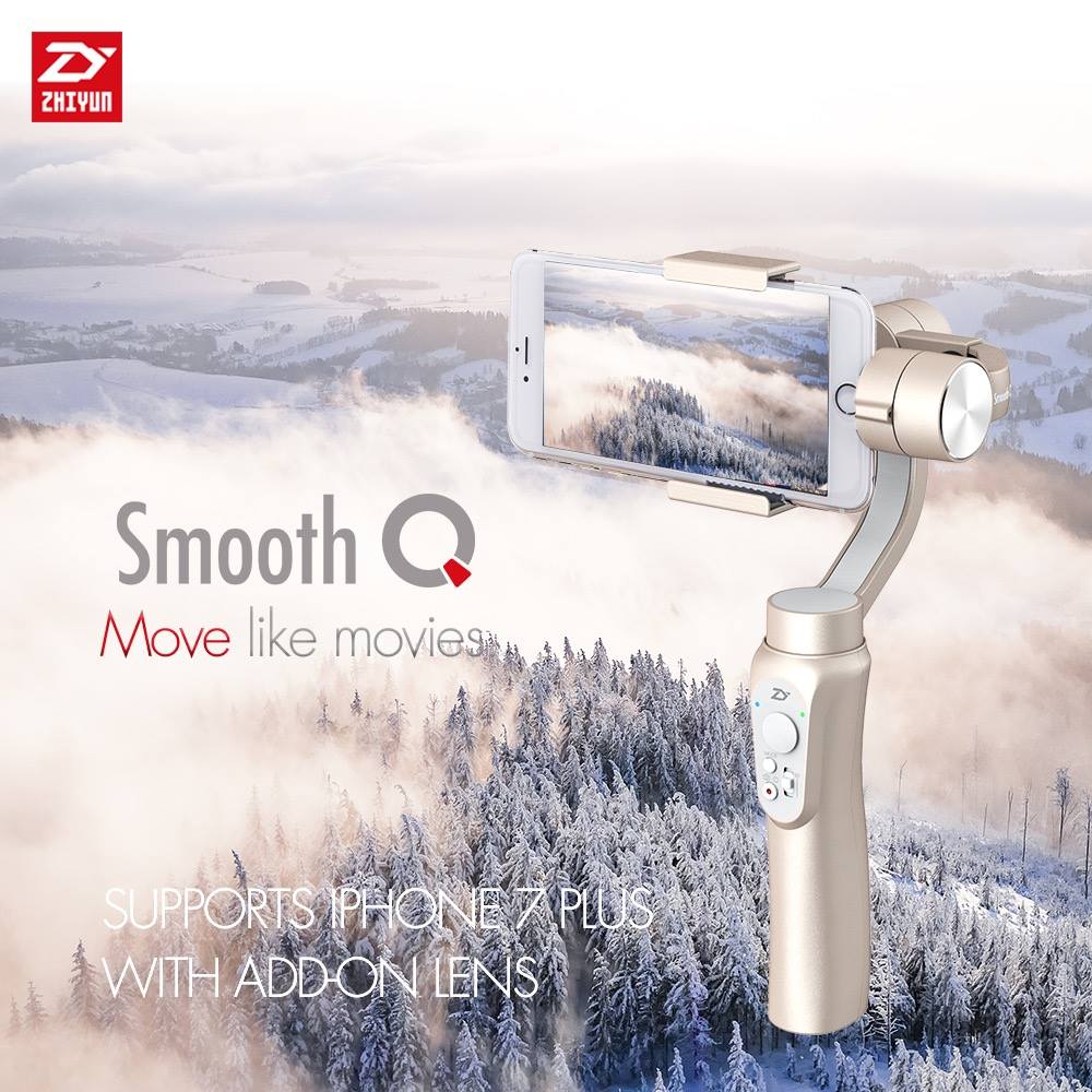 Zhiyun Smooth-Q 3-Axis Handheld Gimbal Stabilizer สำหรับ Smartphone