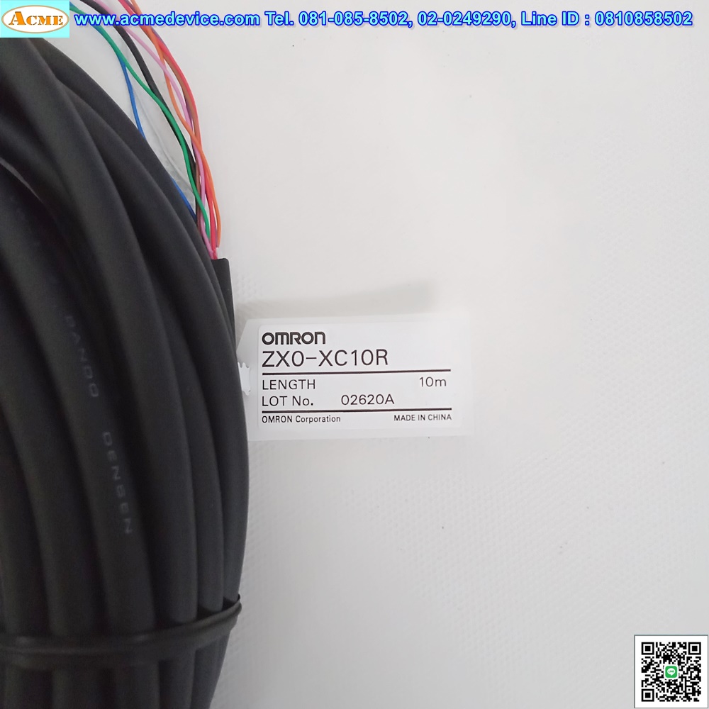 Cable Laser Omron รุ่น ZX0-XC10R, 10m.