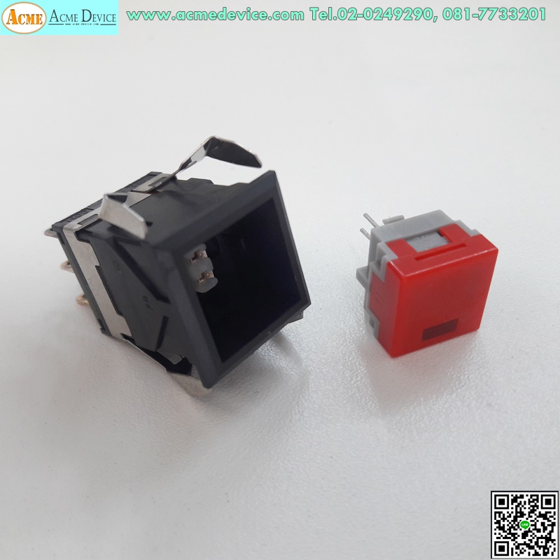 Pushbutton Switch NIKKAI รุ่น LB-26SK, Switches สวิตซ์กดแบบล็อค (ใหม่)