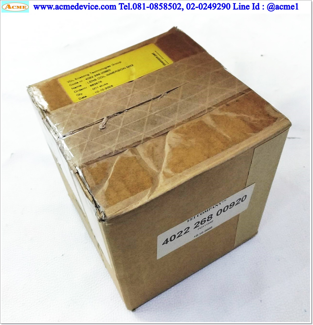 FEI Company รุ่น 4022-268-00920, VDL Enabling Technologies Grop, Lens Coil Immersion MK2