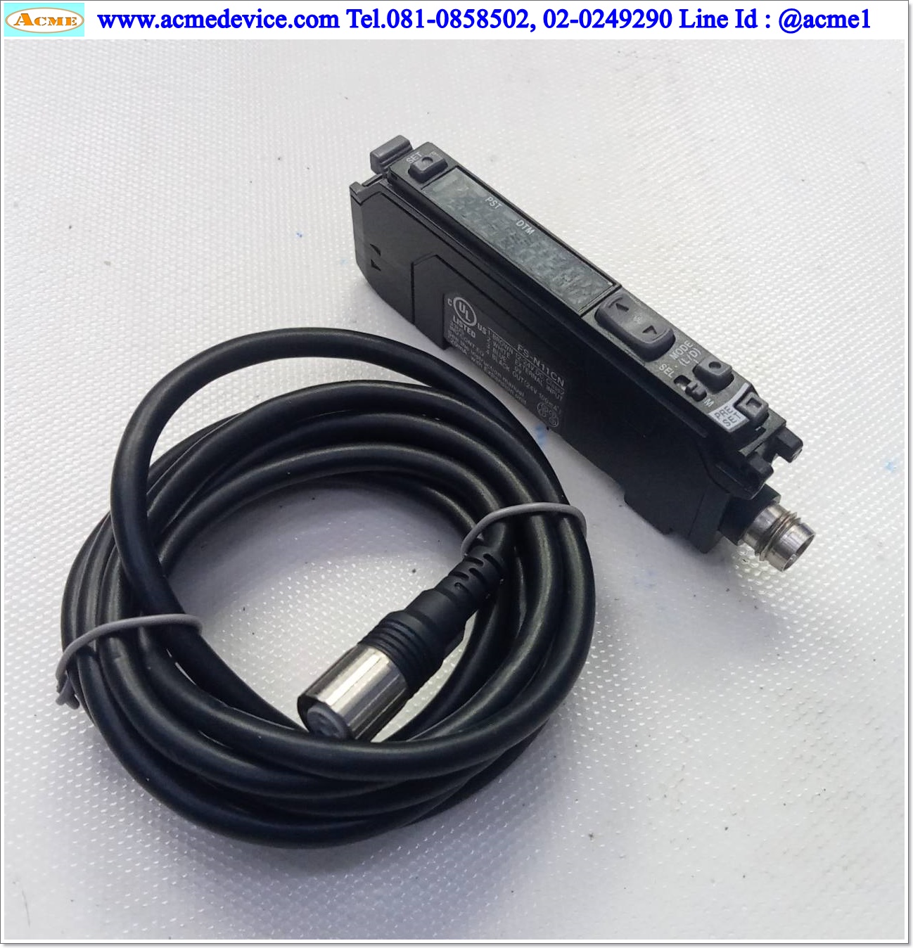Fiber Amp Keyence รุ่น FS-N11CN, NPN