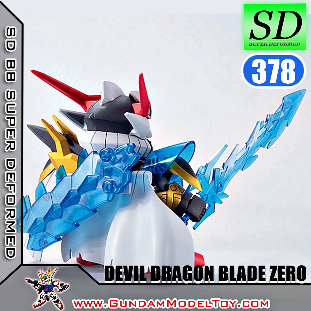 SD BB378 LEGEND DEVIL DRAGON BLADE ZERO GUNDAM เดวิล ดราก้อน เบลด ซีโร่ กันดั้ม