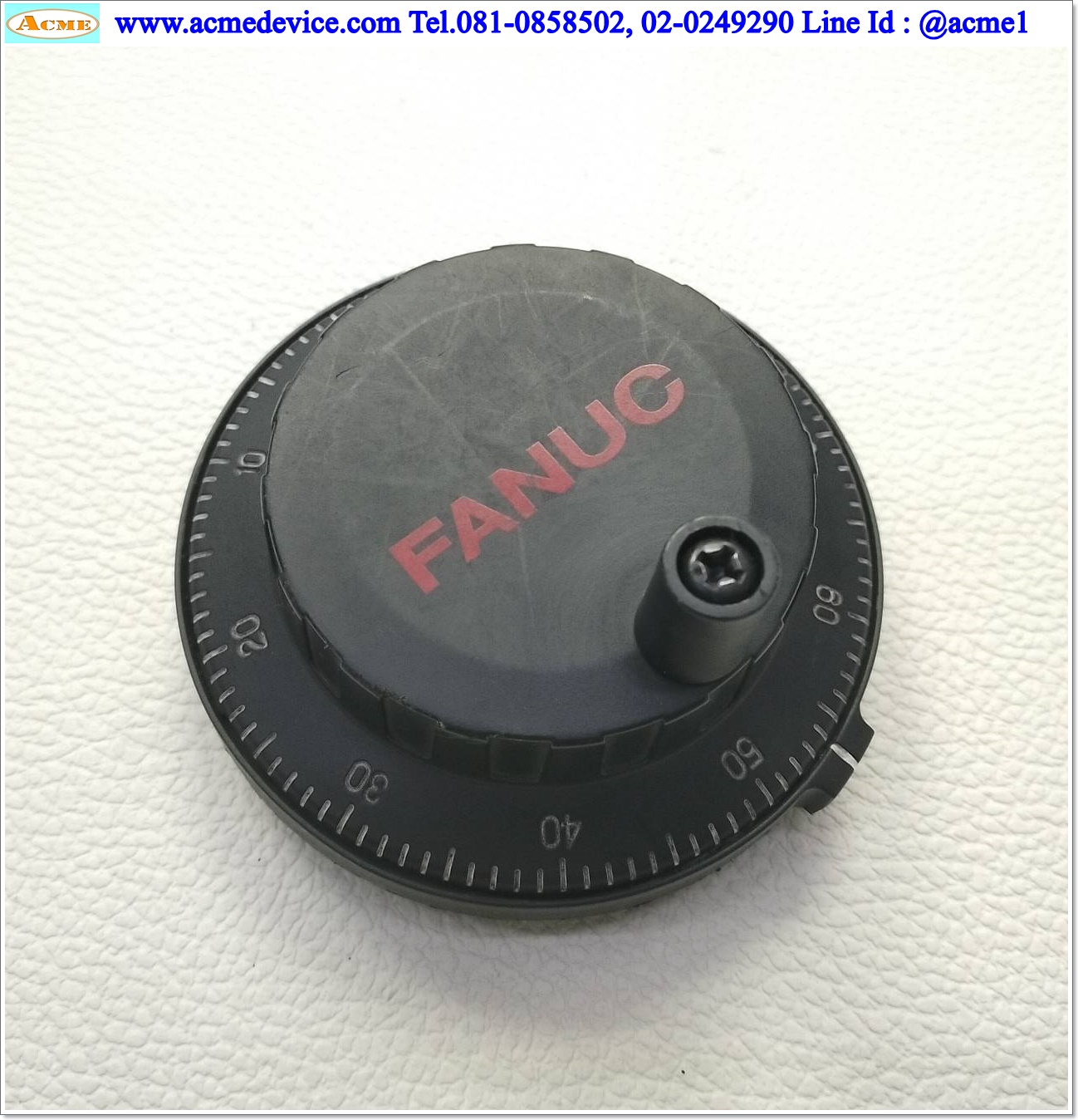 Manual Pulse Generator (MPG) FANUC รุ่น A860-0203-T001, 5-15 Vdc, Incremental Encoder (A / B Phase output)