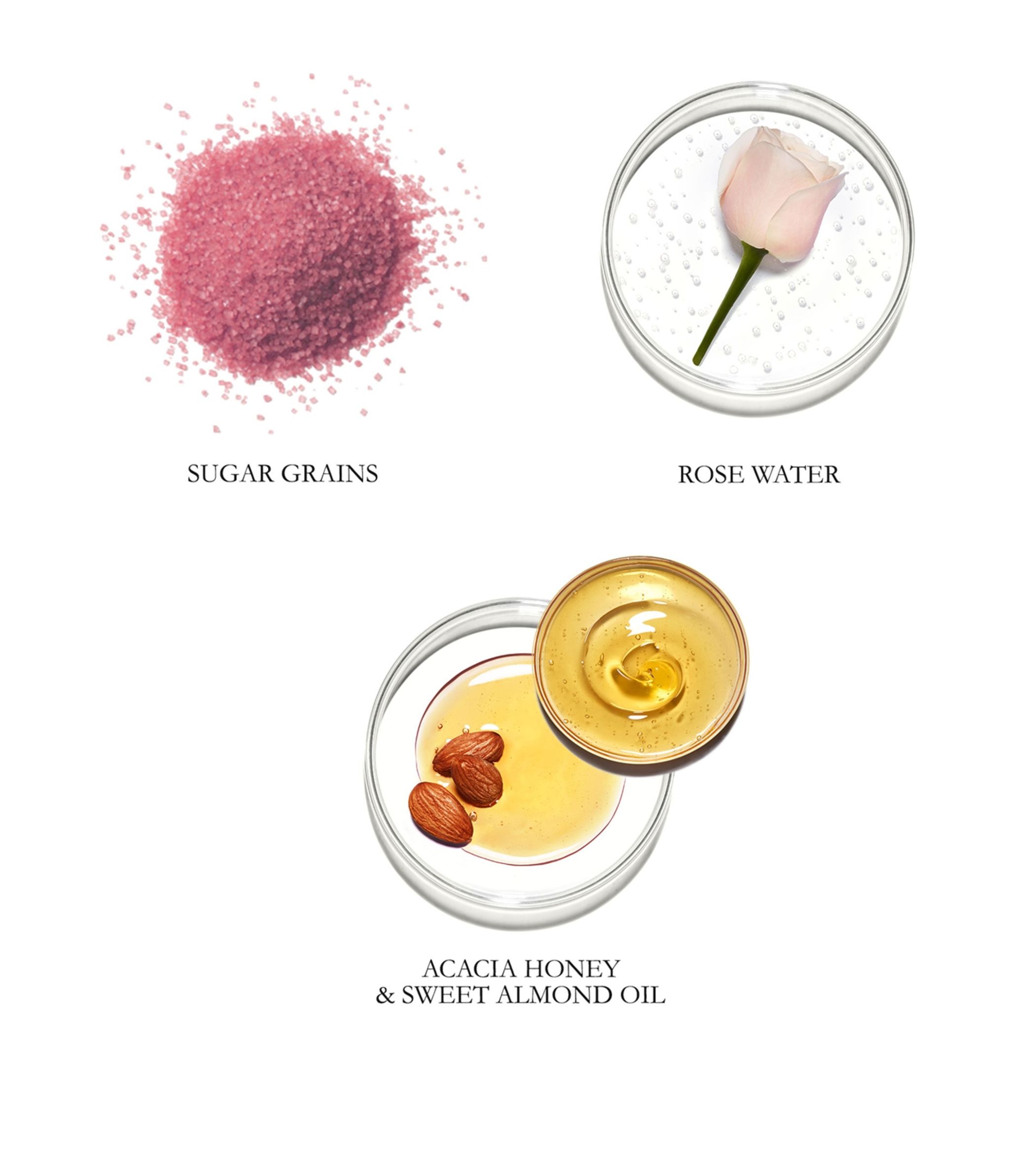สครับผิวหน้าลังโคม Lancome Rose Sugar Scrub 100ml