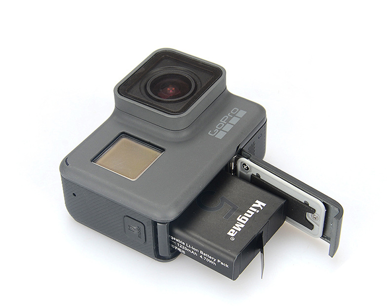 แบตเตอรี่และแท่นชาร์จยี่ห้อKingma สำหรับกล้อง GoPro5
