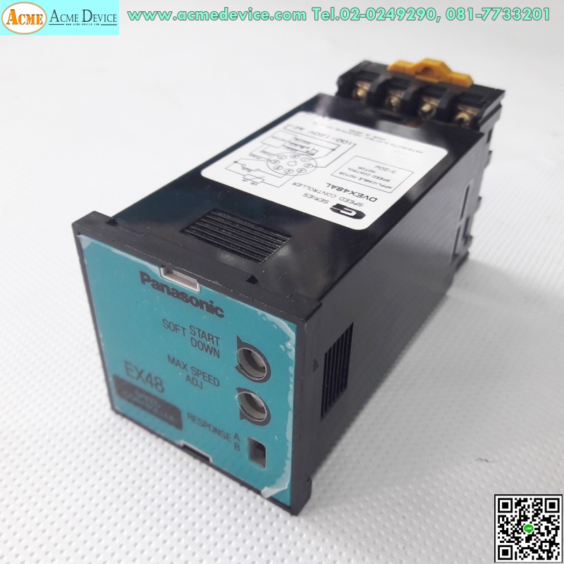 Speed Control Unit Panasonic รุ่น DVEX48AL, AC100-120 (Motor 3-20w)