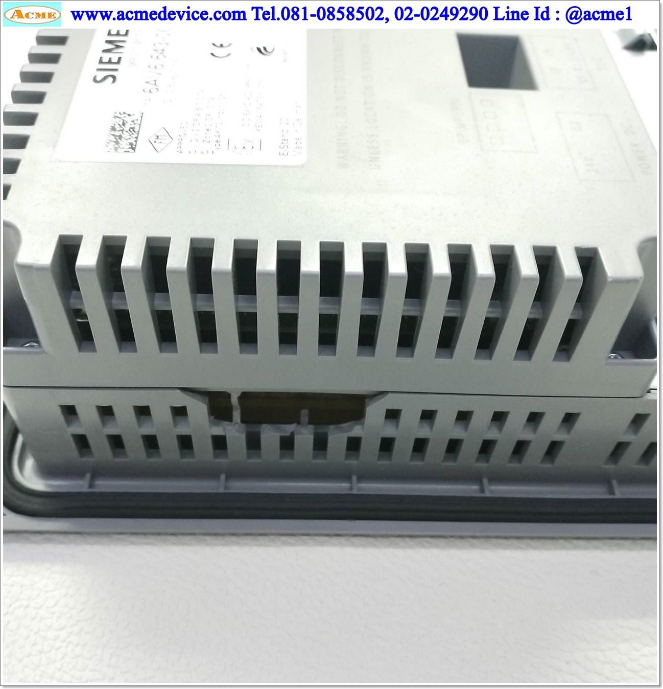 Touch Screen Siemens รุ่น 6AV6 643-0CB01-1AX1, MP277, 8", 24V, จอสี (มีตำหนิ)