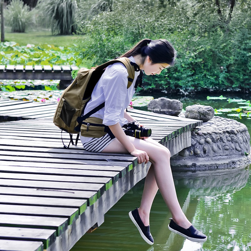 กระเป๋ากล้องสะพายหลัง Backpack รุ่น TD302048 สามารถใส่กล้อง เลนส์ ขาตั้งและเสื้อผ้าได้