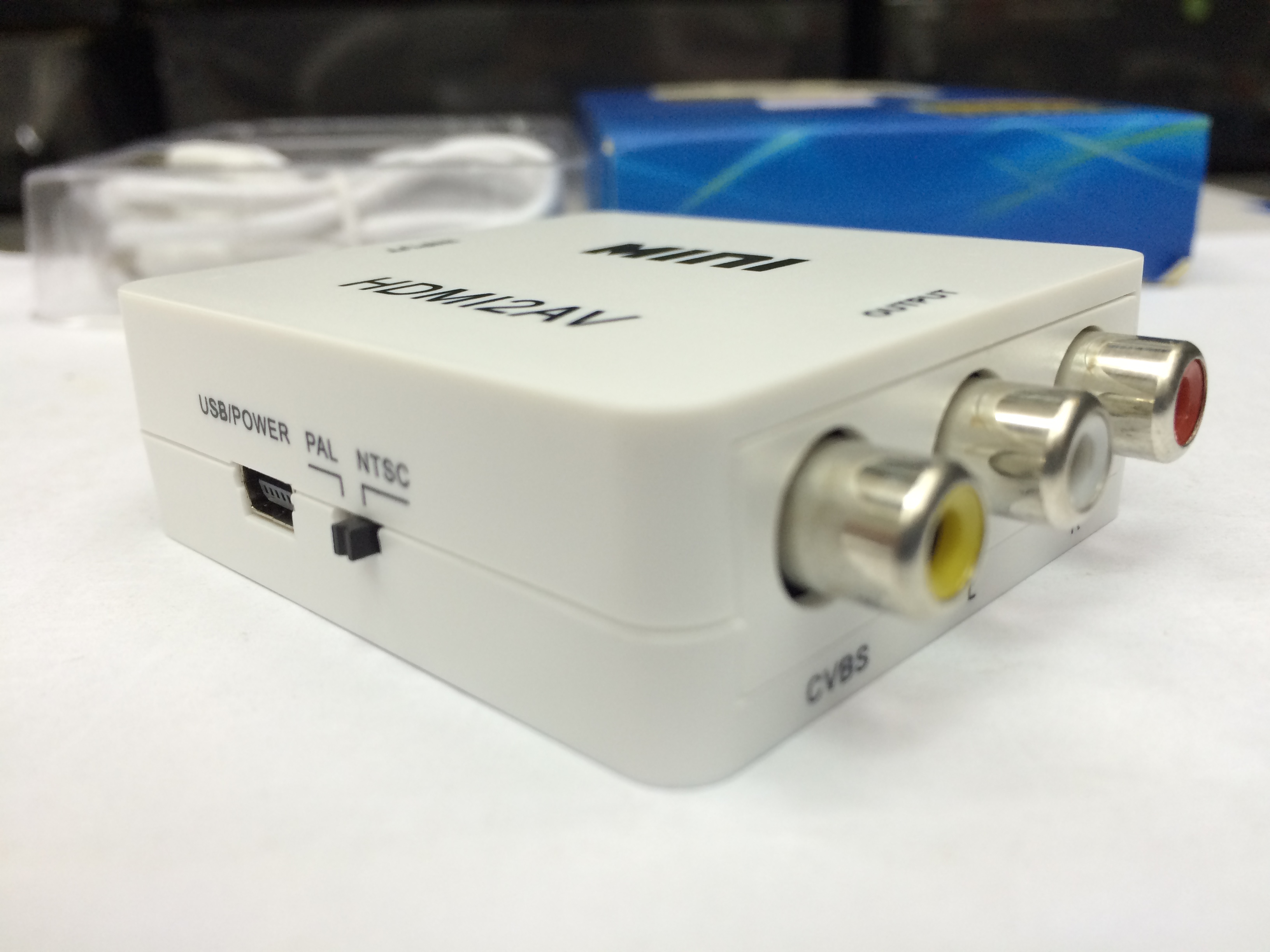 กล่องแปลงสัญญาณภาพและเสียง HDMI ให้เป็นสัญญาณ AV [HDMI to AV]