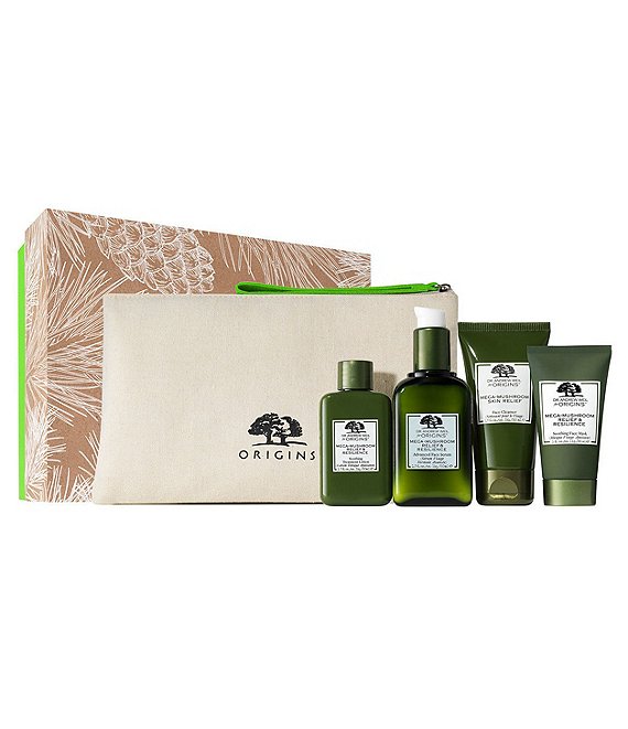 เซ็ทบำรุงผิวออริจินส์ ORIGINS - Soothing Saviors Mega Mushroom Set