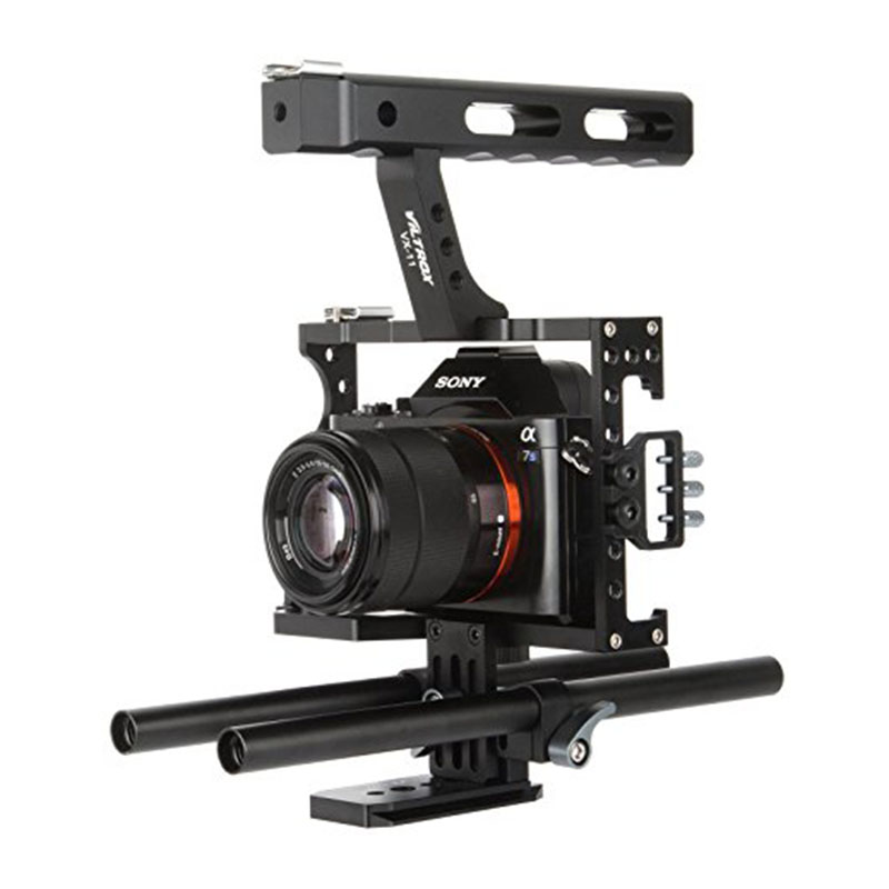 VILTROX VX-11 Aluminum Camera Video Cage Film for Sony A7,A7II,A7s,A7r,A7Rii and Panasonic GH4