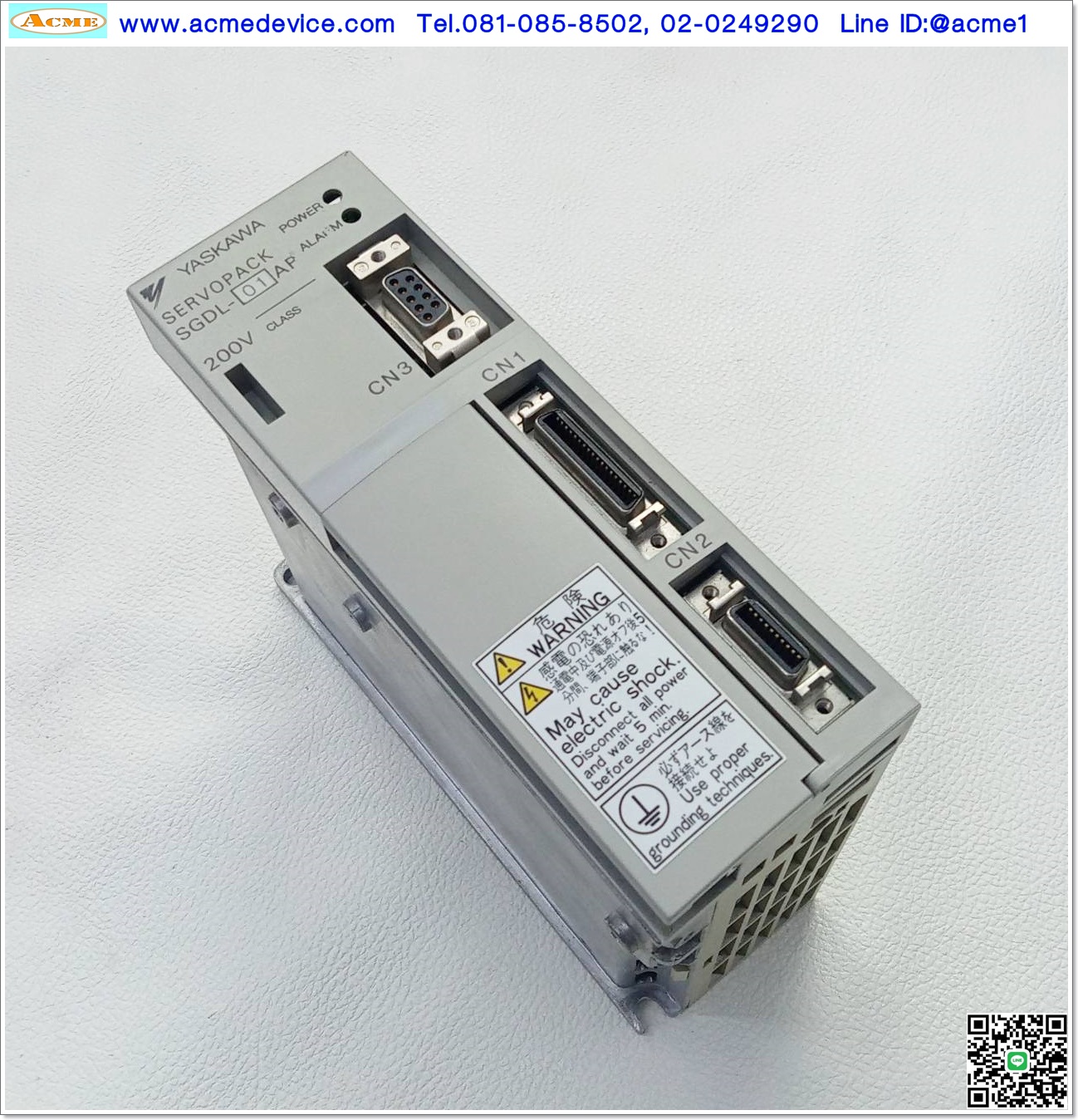 Servo Drive Yaskawa รุ่น SGDL-01AP, 100W