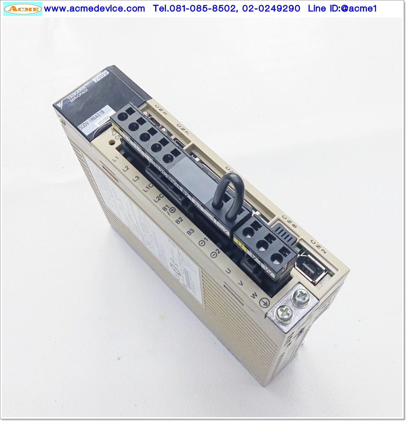 Servo Drive yaskawa รุ่น SGDV-1R6A01B002000, 200W