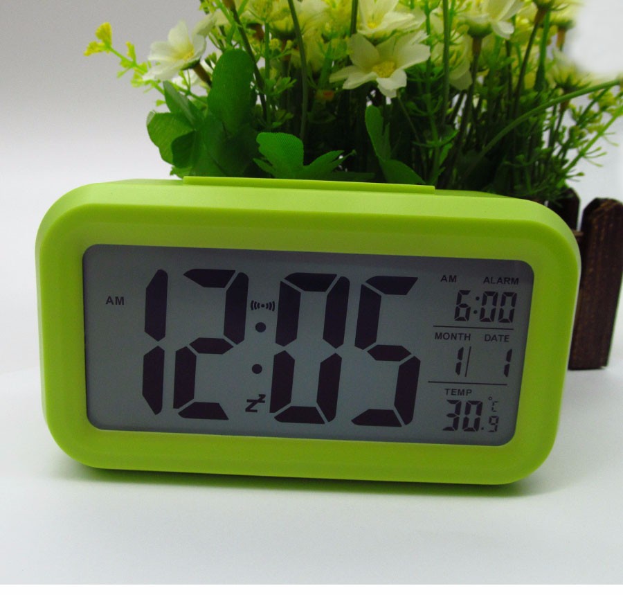 นาฬิกาปลุกดิจิตอล (Digital LCD Alarm Clock)